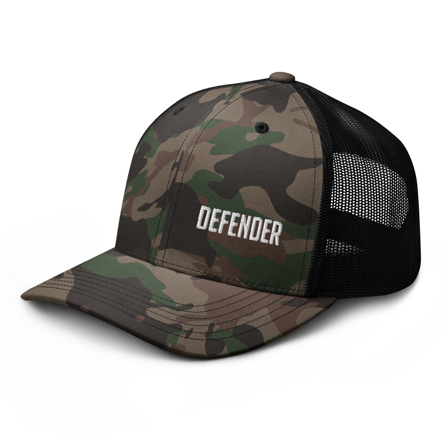 Defender Camouflage Trucker Hat