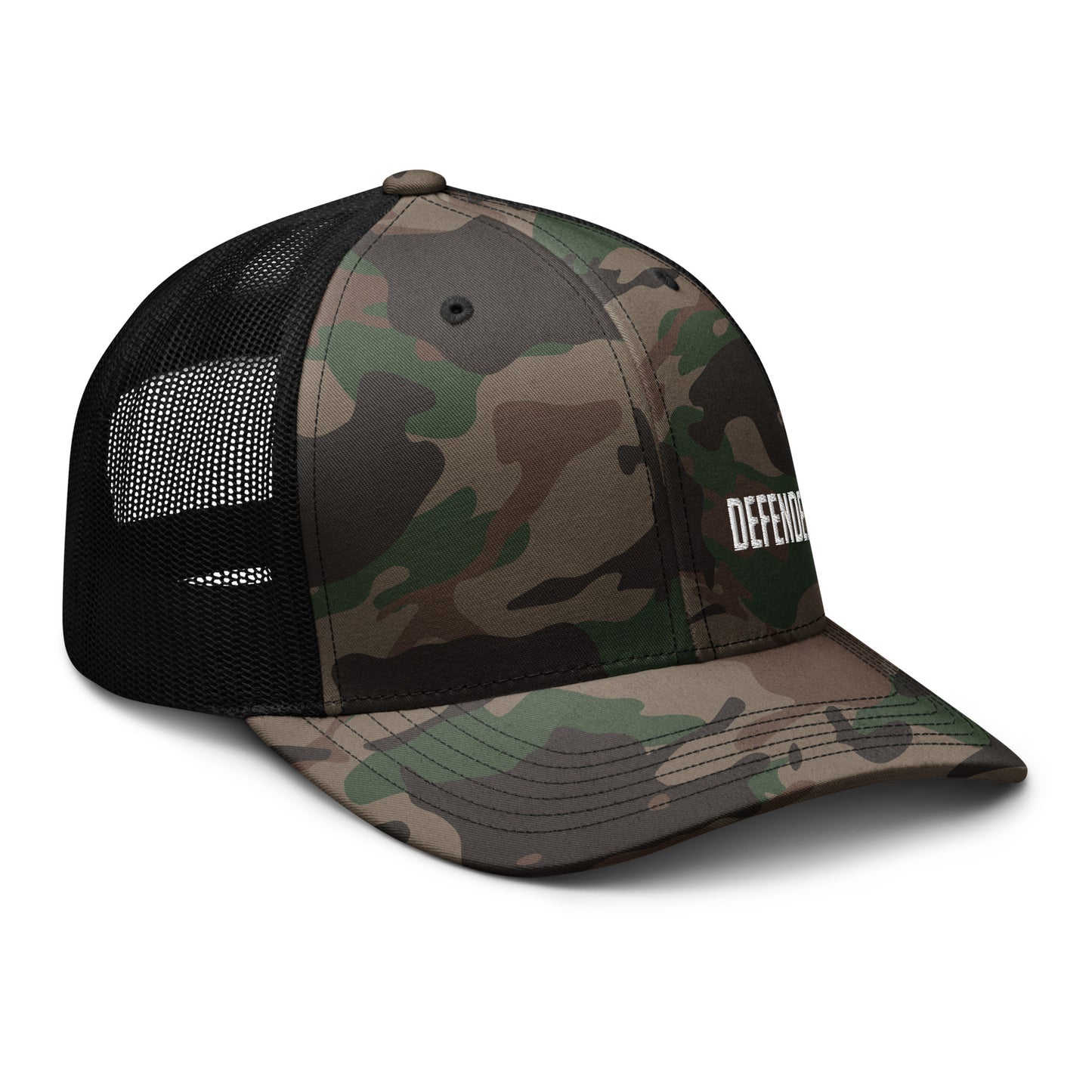 Defender Camouflage Trucker Hat