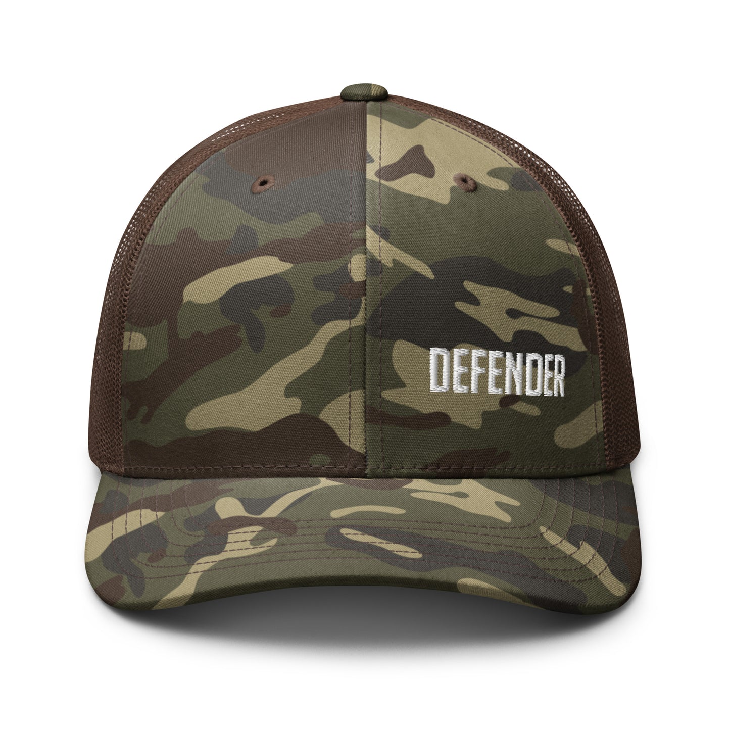 Defender Camouflage Trucker Hat