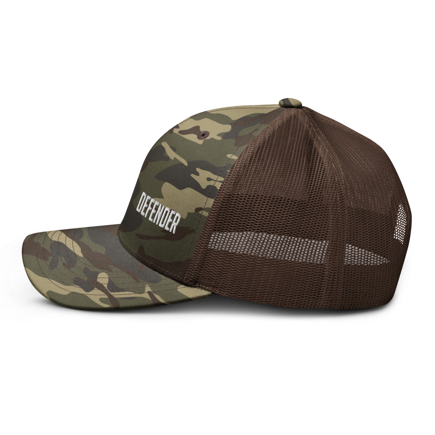 Defender Camouflage Trucker Hat