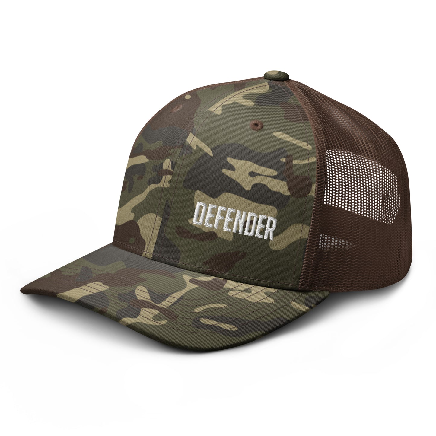 Defender Camouflage Trucker Hat