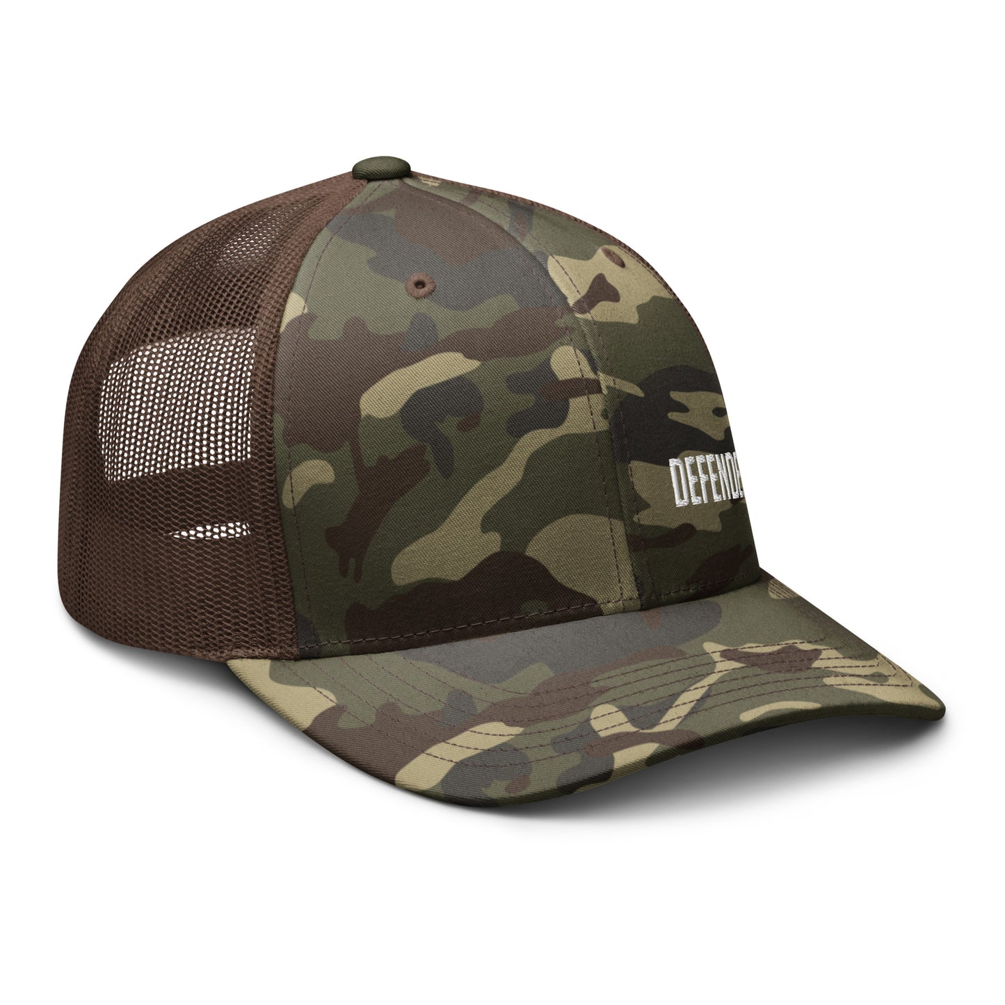 Defender Camouflage Trucker Hat