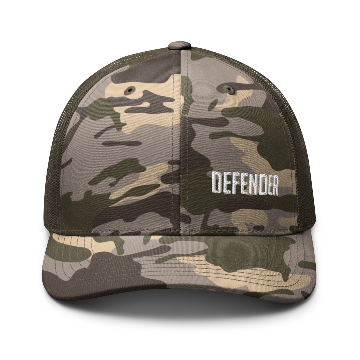 Defender Camouflage Trucker Hat