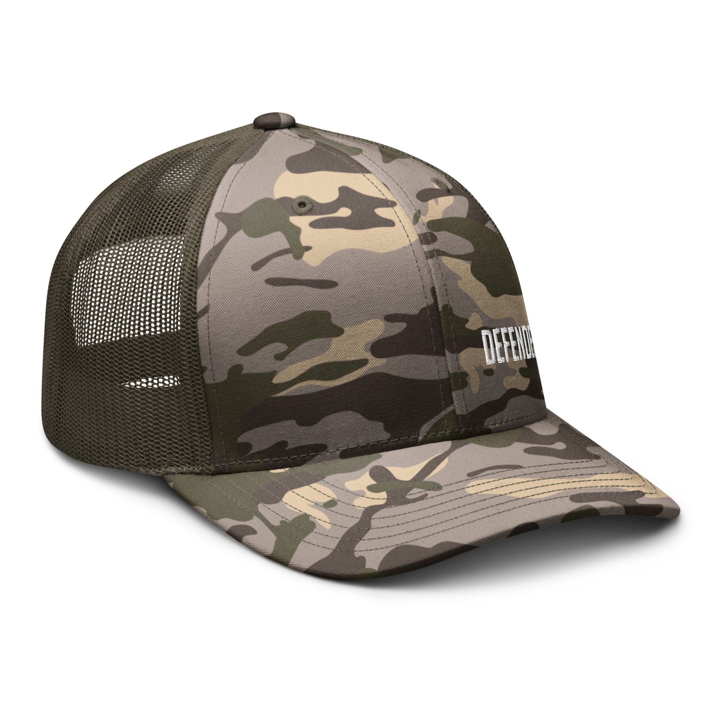 Defender Camouflage Trucker Hat